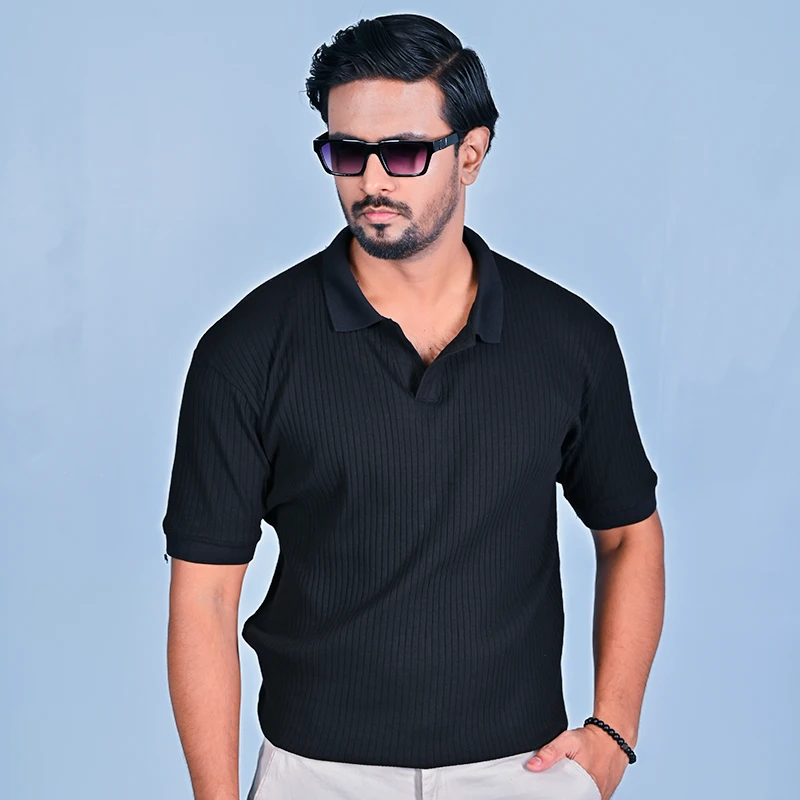 Old Money Polo - Black