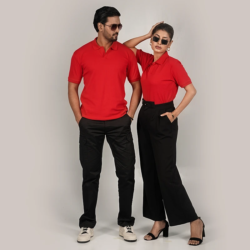 Old Money Polo - Red - Thumbnail 6