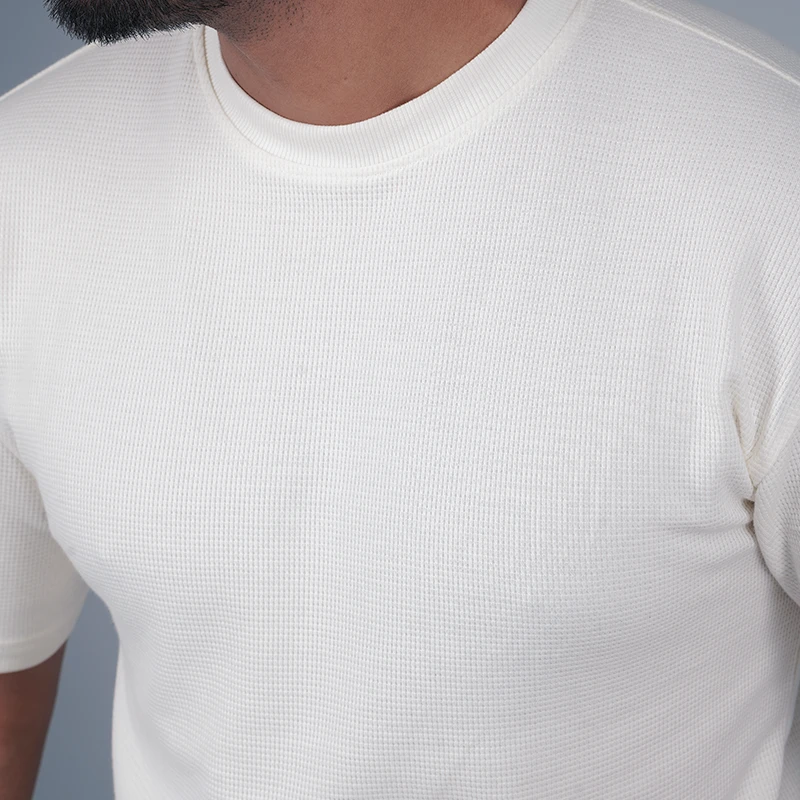 Mens Oversized Drop Shoulder - Off White