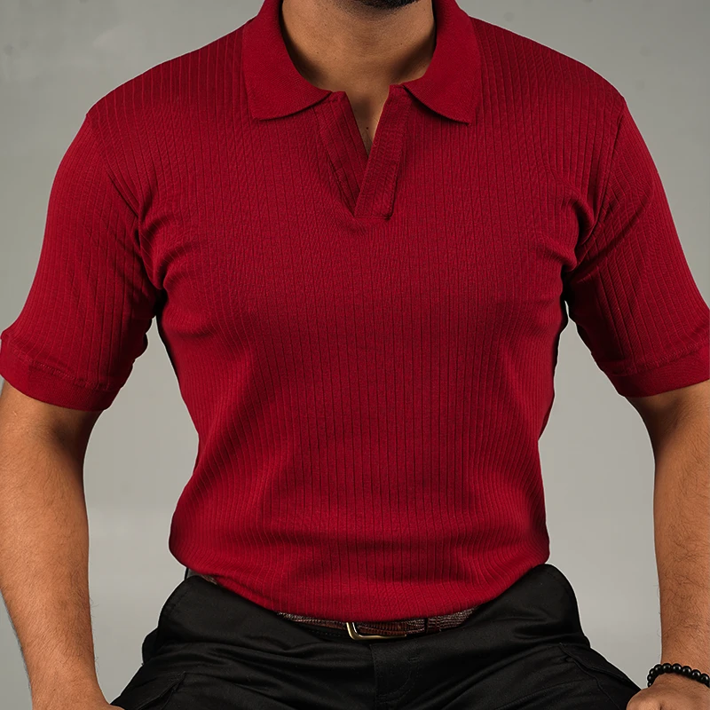 Old Money Polo - Maroon