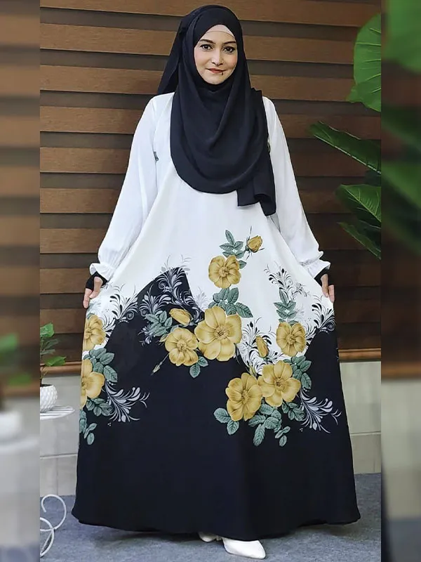 ডিজিটাল প্রিন্ট বোরকা