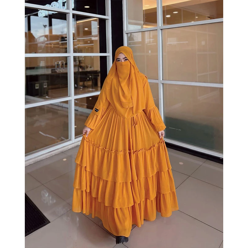 তিন লেয়ার কুচি বোরকা - Image 5