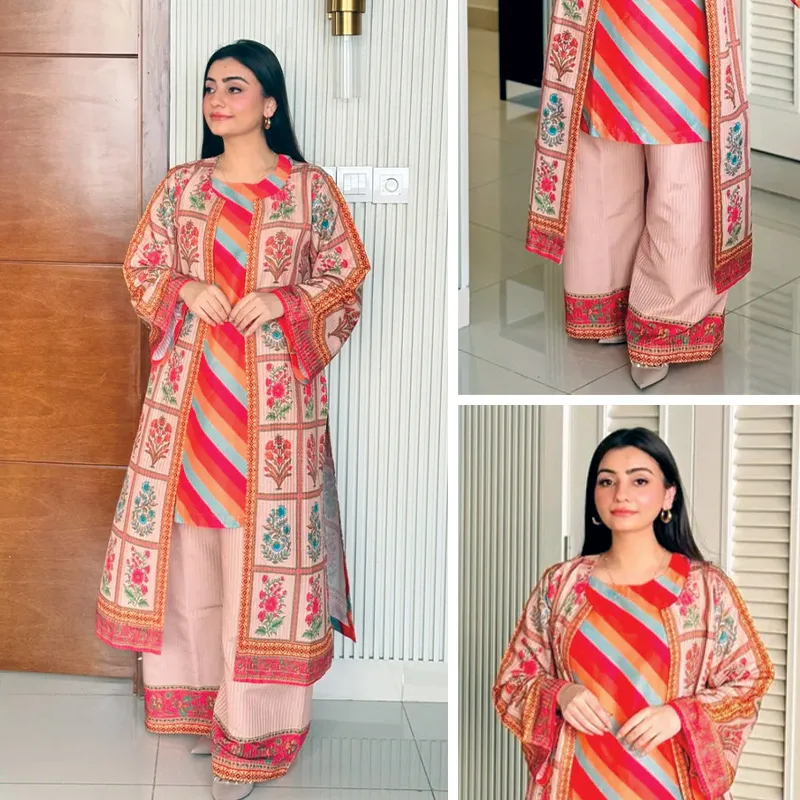 সফট সিল্ক ডিজিটাল প্রিন্ট টু পিস