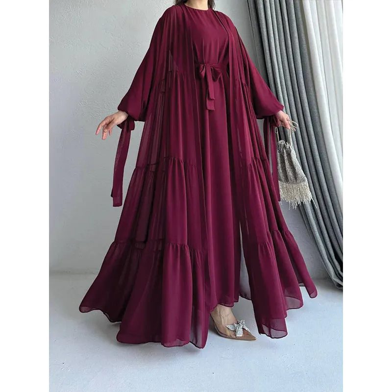 দুবাই চেরি কুচি কোটি বোরকা - Image 4