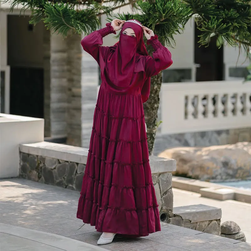 তিন লেয়ার কুচি বোরকা