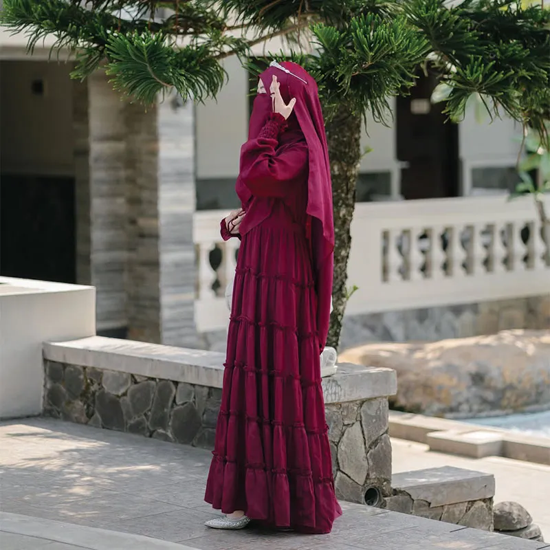 তিন লেয়ার কুচি বোরকা