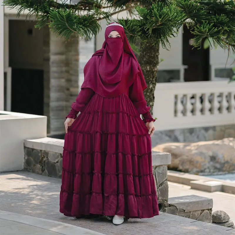 তিন লেয়ার কুচি বোরকা - Image 4