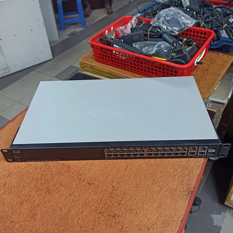 Cisco SF300 10/100 PoE+Managed Switch