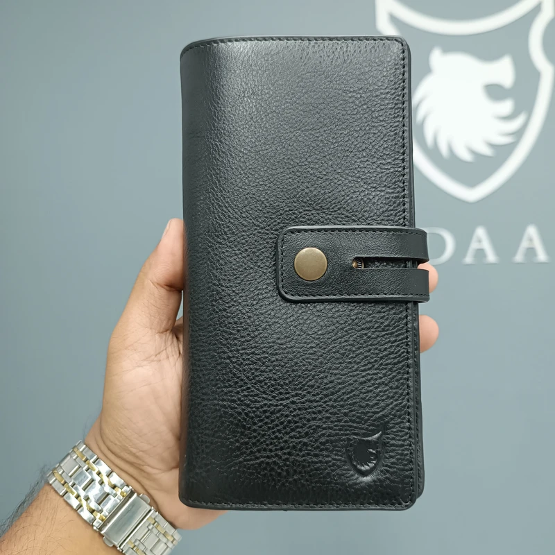 LEDAAR Genuine Leather Multifunctional Mobile Wallet - Image 3