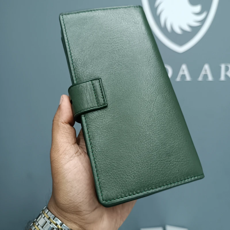 LEDAAR Genuine Leather Multifunctional Mobile Wallet - Image 8