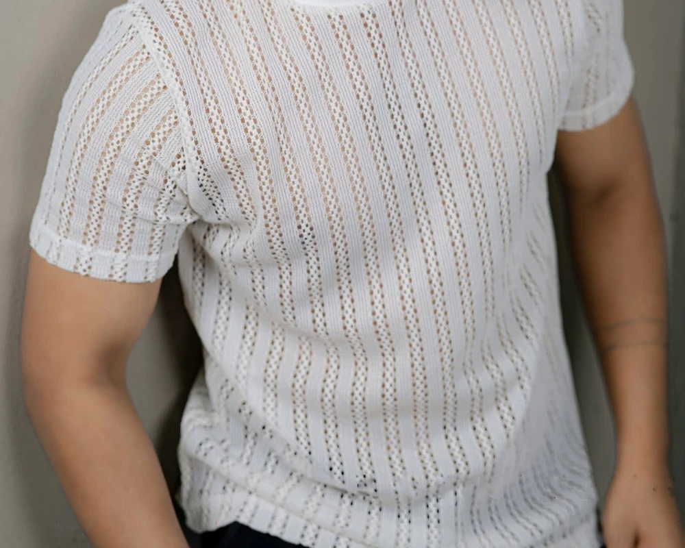 TRENDY MESH T-SHIRT
