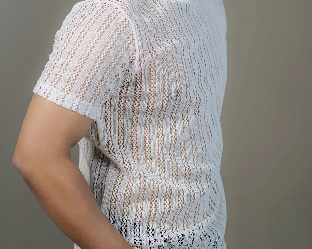 TRENDY MESH T-SHIRT - Image 3