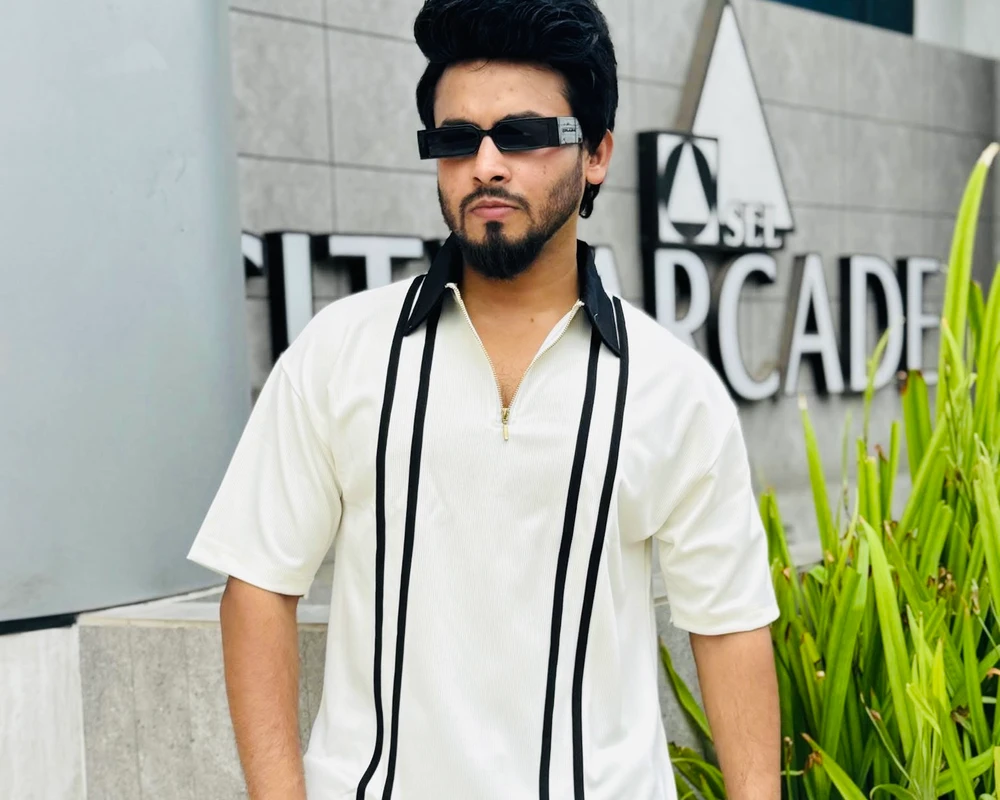 LIBASUS SUNNAH HALF-ZIP BAGGY POLO - Image 3