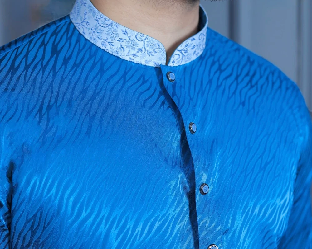 Premium Quality Luxury Contrast Panjabi