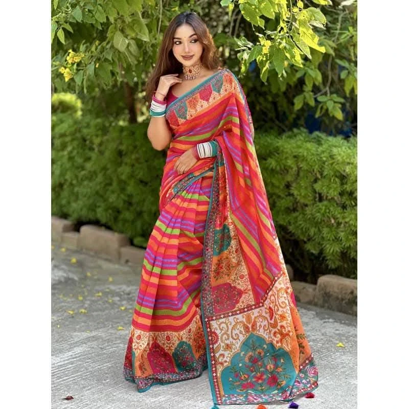 Dizital Print saree Dp-004