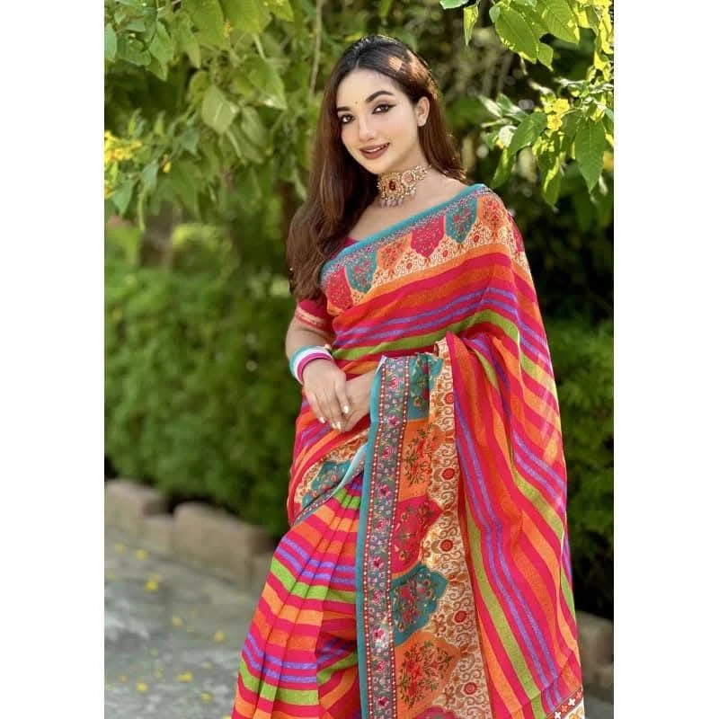 Dizital Print saree Dp-004