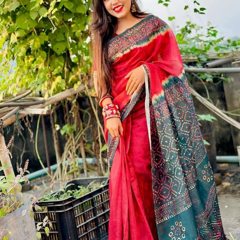 Dizital Print saree Dp-005