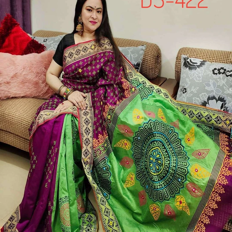 Dupian Silk Saree Code DS-422