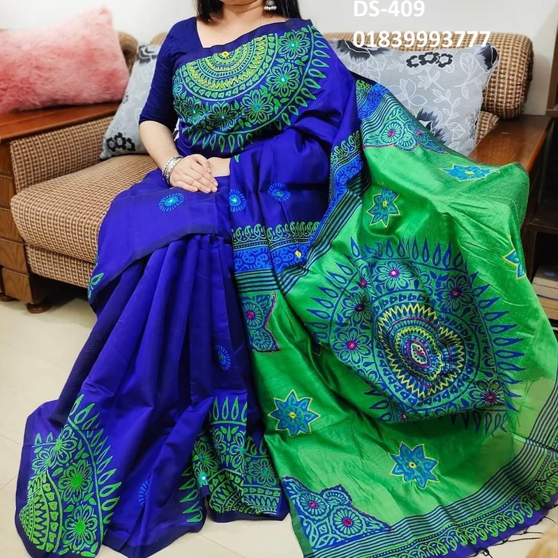 Dupian Silk Saree Code DS-409