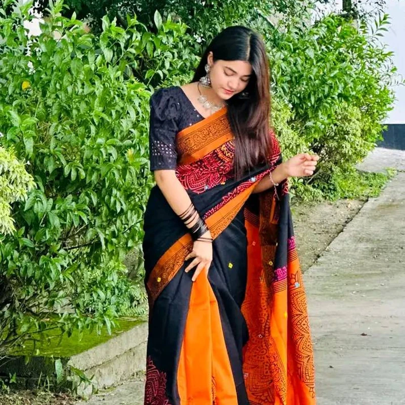 Dupian Silk Saree Code 401