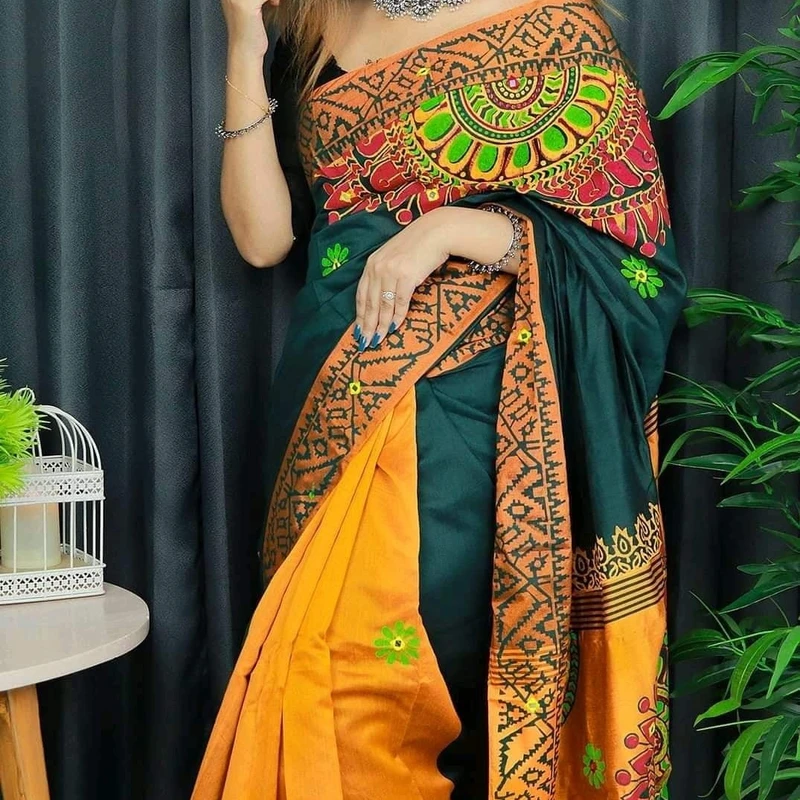 Dupian Silk Saree Code DS-404
