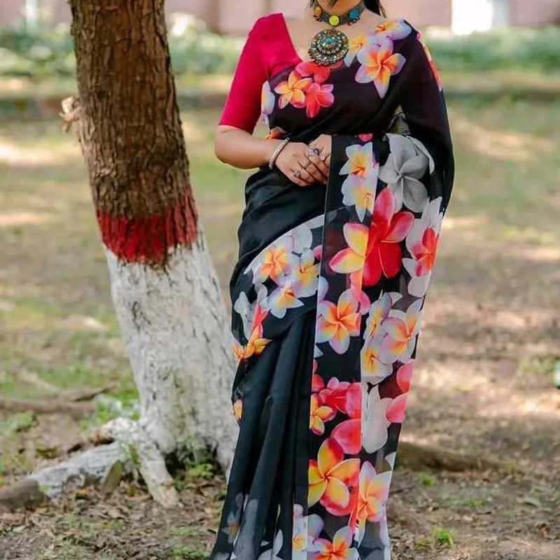 Dizital Print saree Dp-002