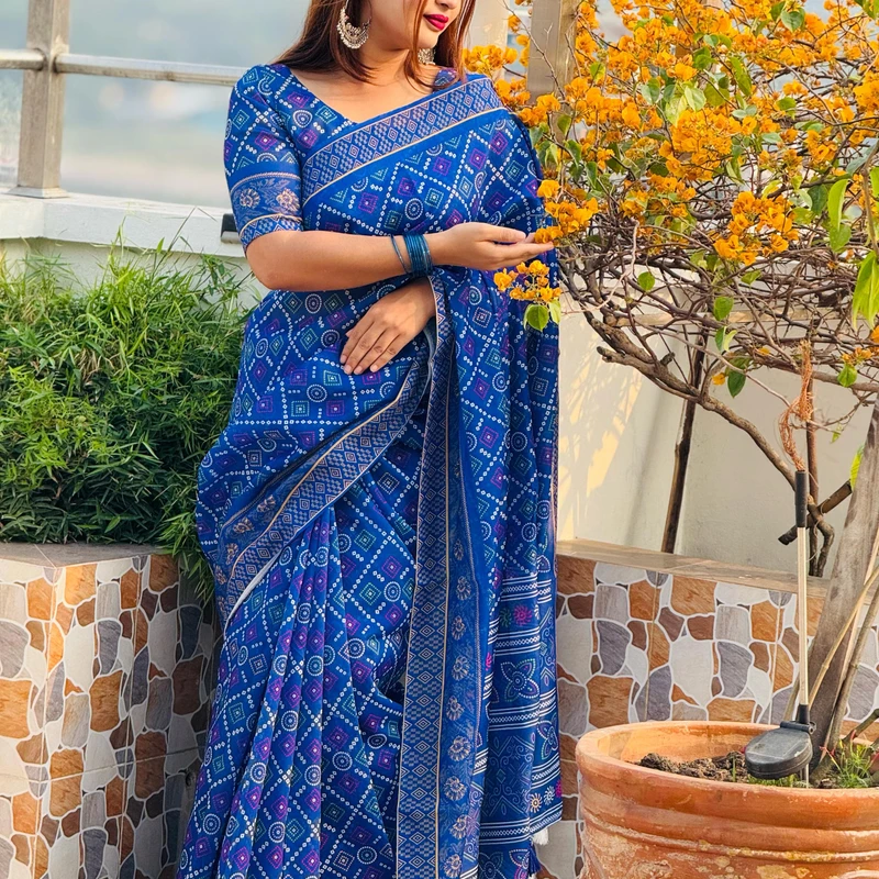 Dizital Print saree Dp-010