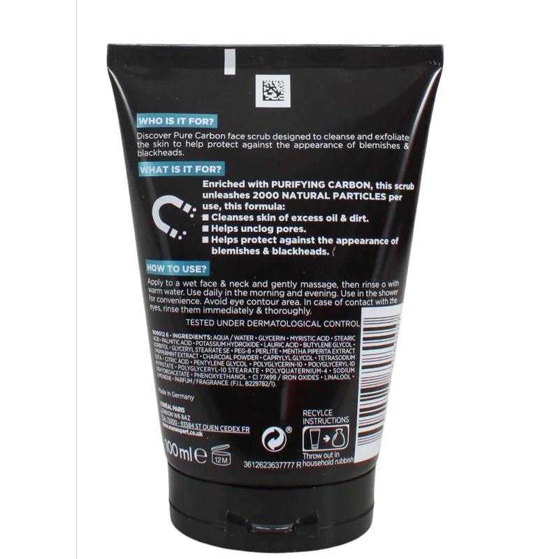 LOREAL MEN EXPERT 100ML F/WASH BLACKHEAD