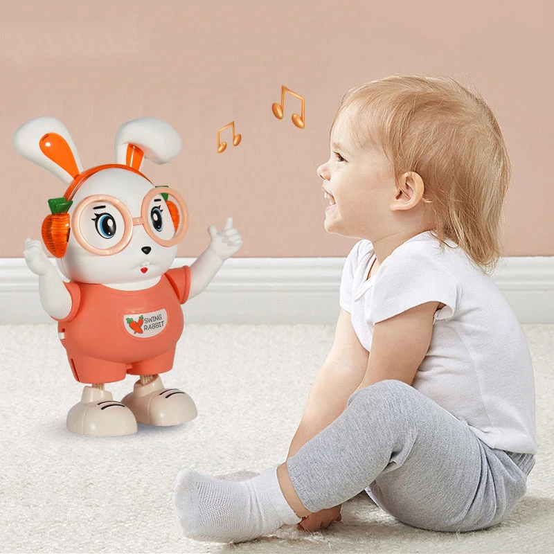Electric Animals Dancing Rabbit Sing Baby Toys