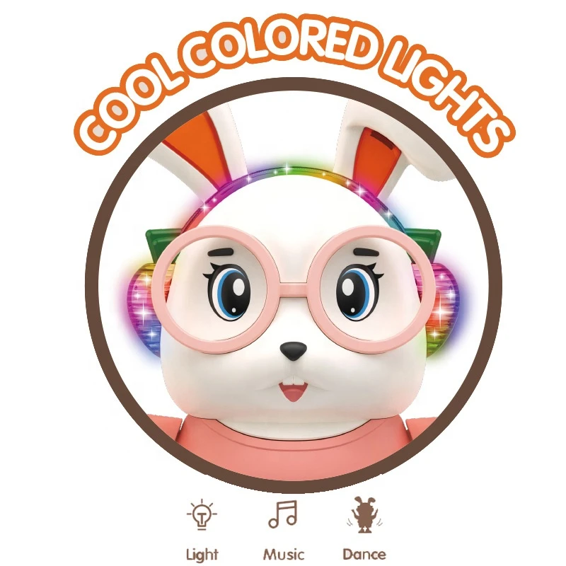 Electric Animals Dancing Rabbit Sing Baby Toys - Image 3