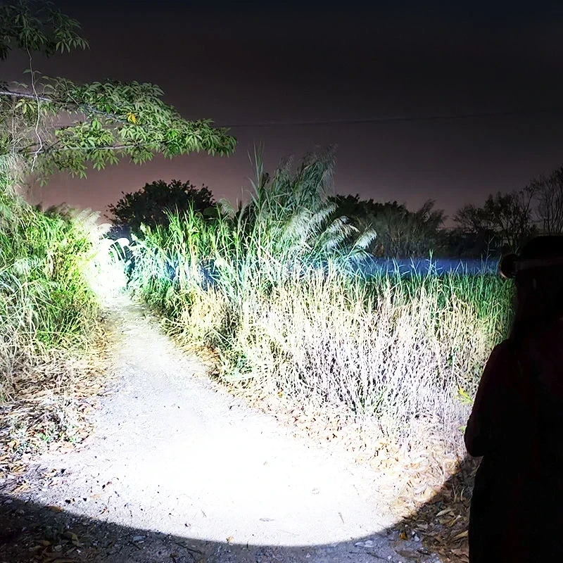 18650 Lithium Battery High Power Super Bright Flashlight