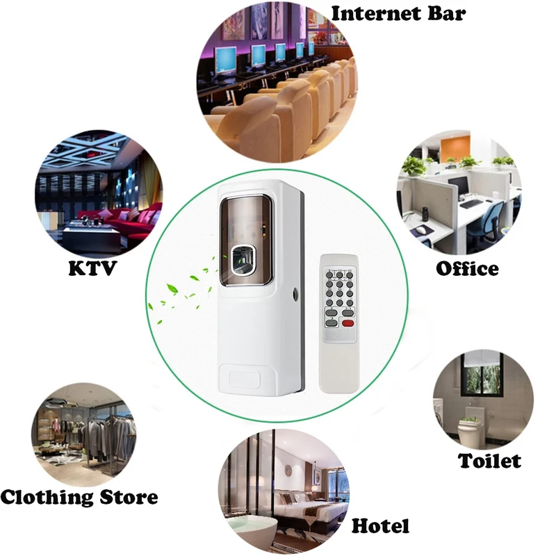 Remote Control Automatic Air Freshener Spray
