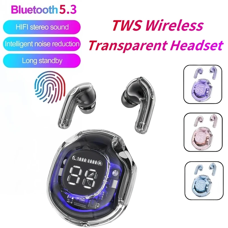 Transparent Digital Bluetooth Headphone - Image 3