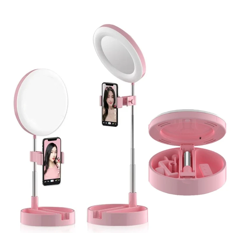 Live Makeup Multipurpose Ring Lamp With Mobile Stand