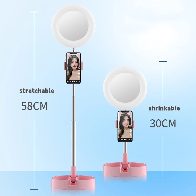 Live Makeup Multipurpose Ring Lamp With Mobile Stand - Image 4