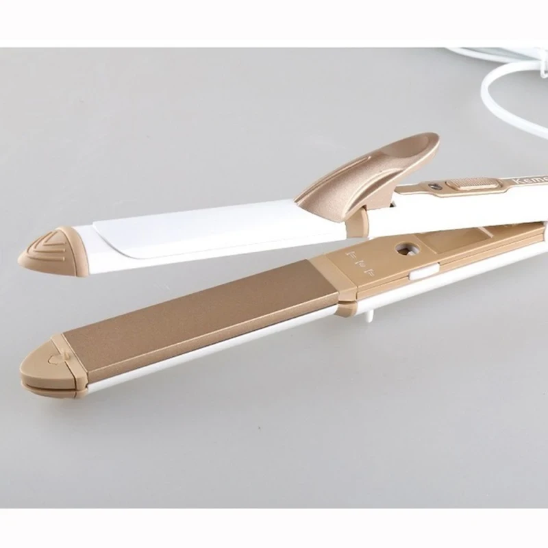 Kemei KM-1213 (3 in 1)Hair Straightener and Hair Curler - Image 3