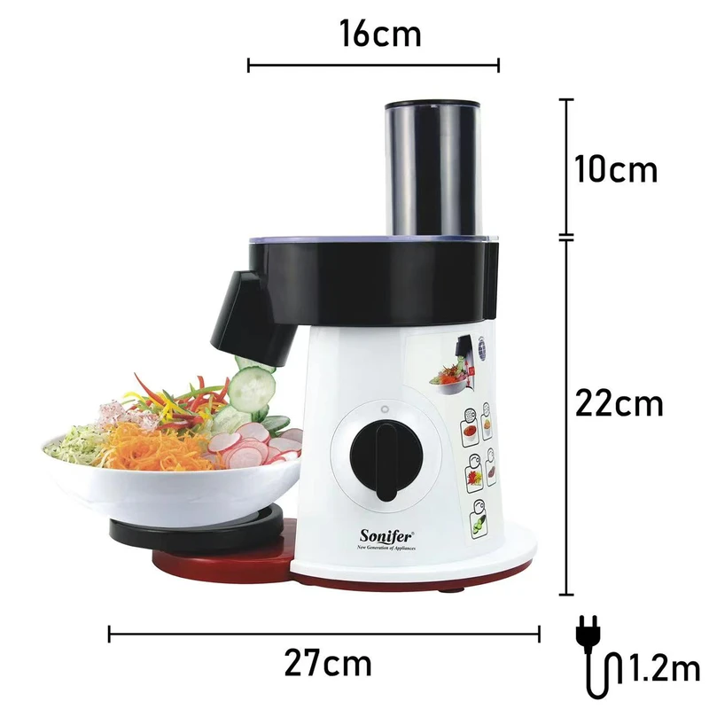 Sonifer SF-5505 electric Vegetable Cutter - Image 4
