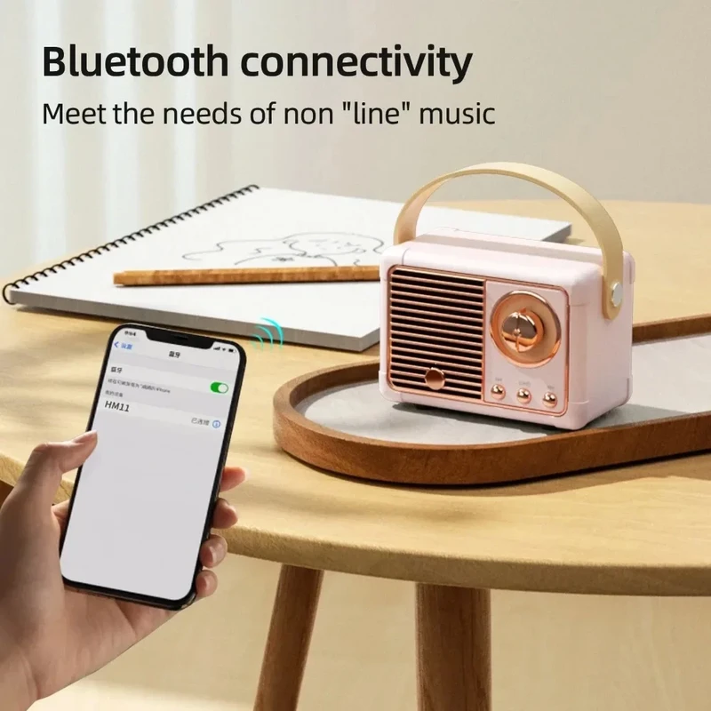 Retro Bluetooth Speaker Wireless