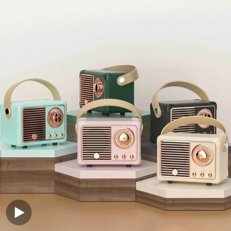 Retro Bluetooth Speaker Wireless - Image 5