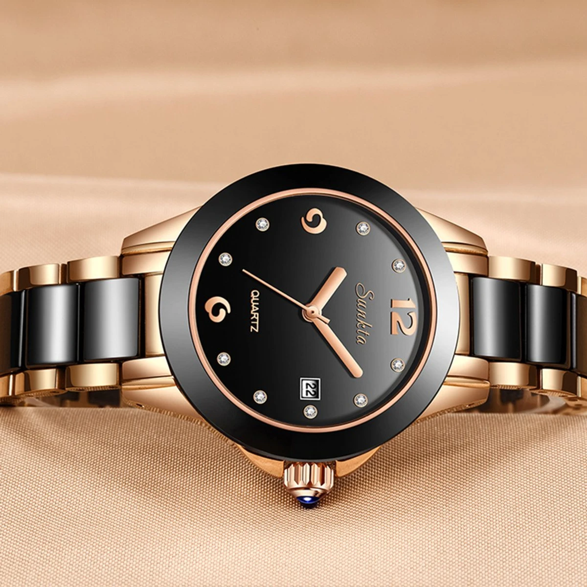 SUNKTA Women Watch Top Brand Luxury Quartz Watches - Image 4