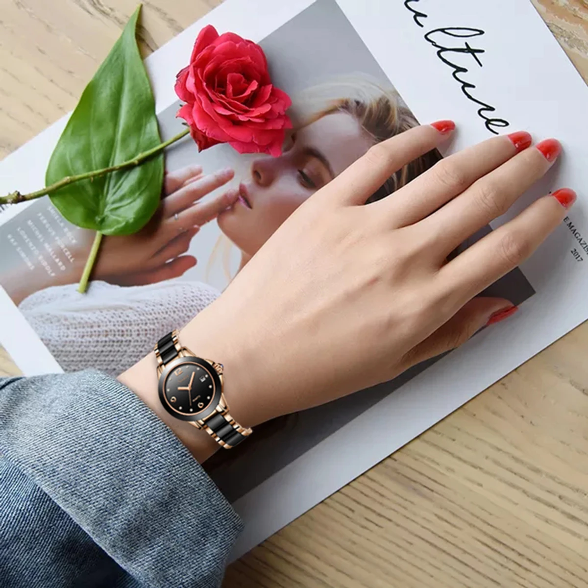 SUNKTA Women Watch Top Brand Luxury Quartz Watches - Image 6