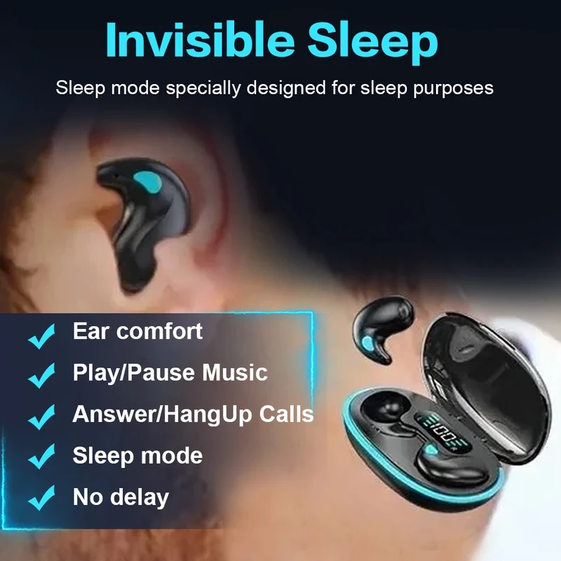 BT 5.3 Wireless Earbuds Noise Cancelling Sense X55