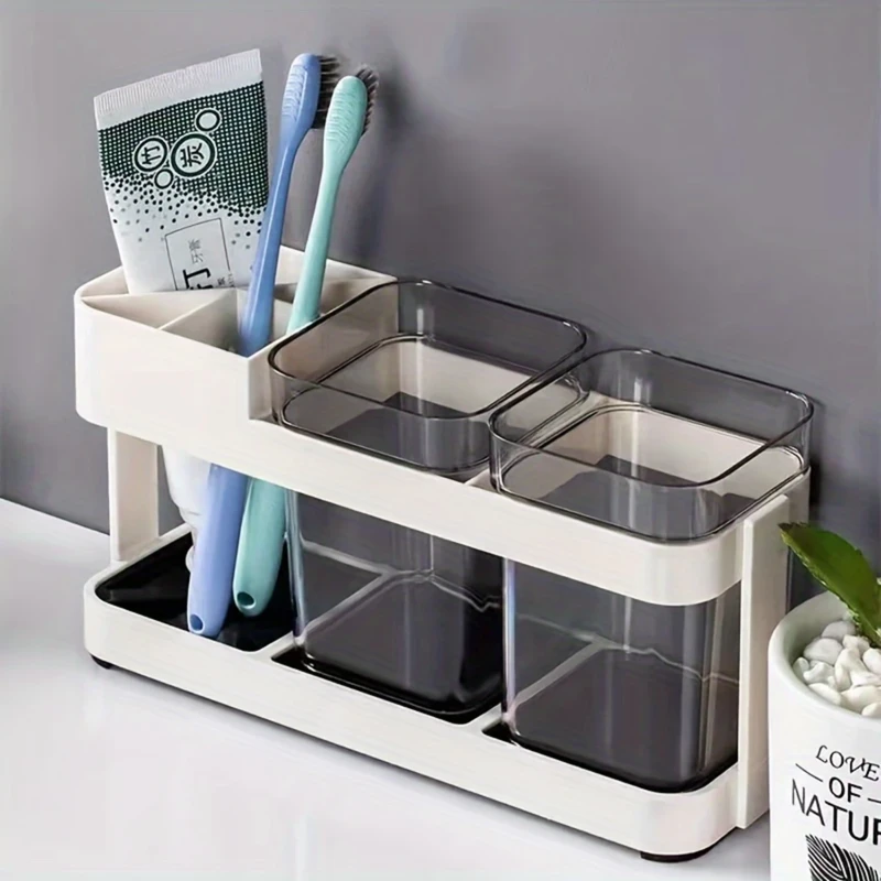 Premium Toothbrush Holder Set - 2-Cup