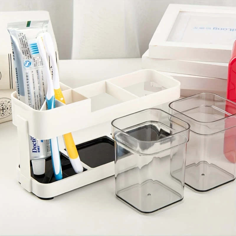 Premium Toothbrush Holder Set - 2-Cup - Image 4