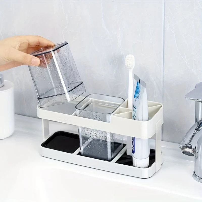 Premium Toothbrush Holder Set - 2-Cup - Image 5