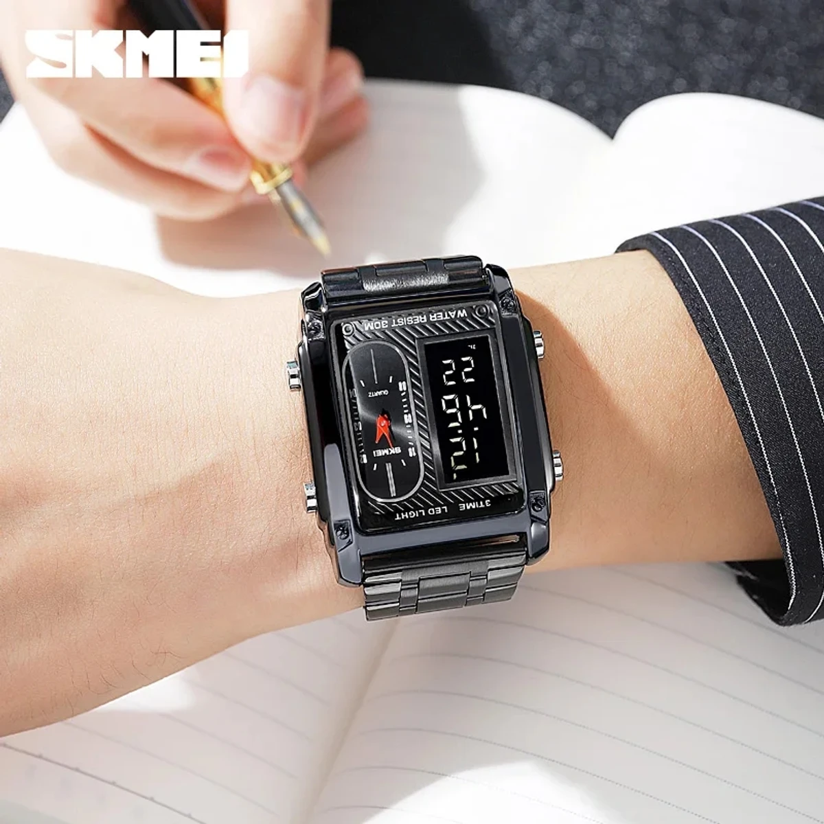 SKMEI 1868 Rectangular Men - Image 5