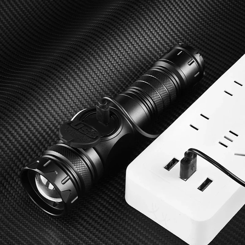 Type-C Rechargeable Powerful Flashlight - Image 5