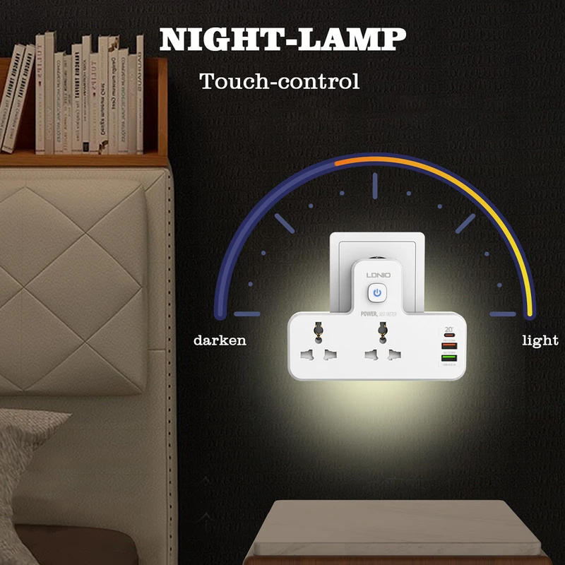 LDNIO SC2311 2500W Power Strip - Image 4