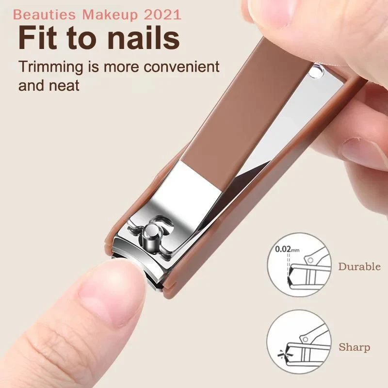 7 Pcs Anti-Splash Nail Clipper Set - Image 3