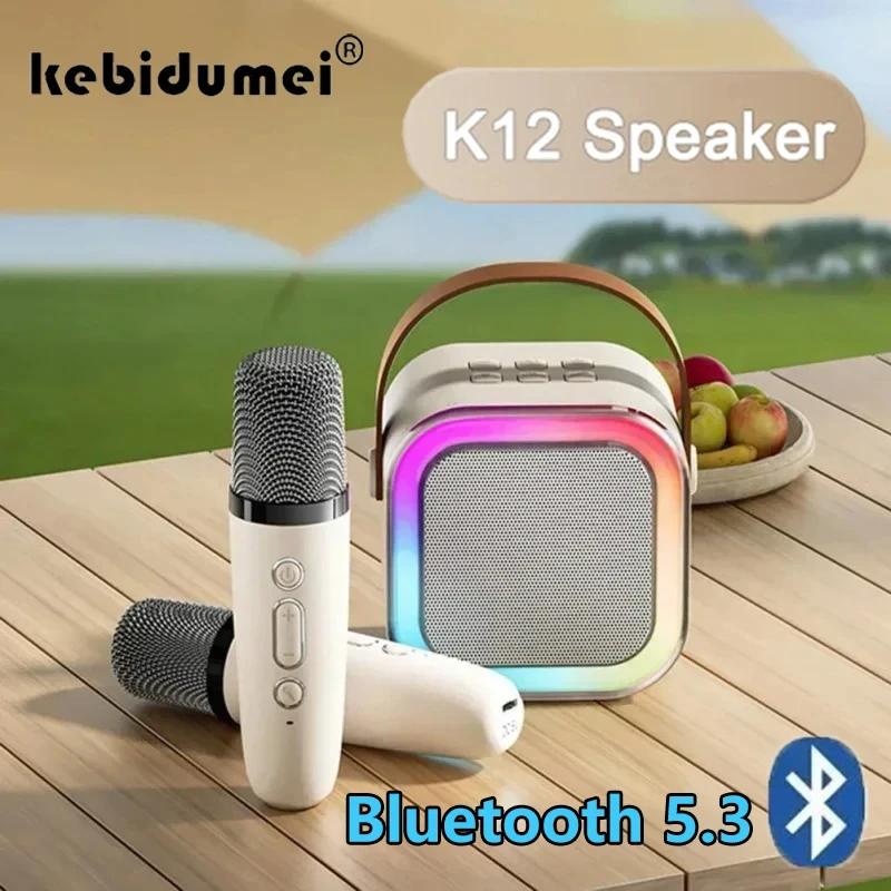 Mini Karaoke Speaker with Wireless Microphone